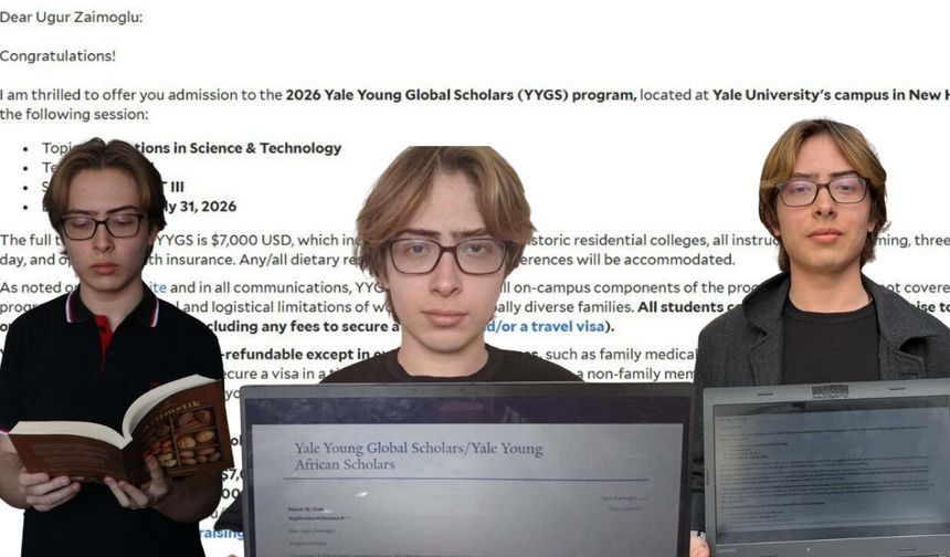150 ülke arasından seçildi! Eskişehirli lise öğrencisi Yale'de