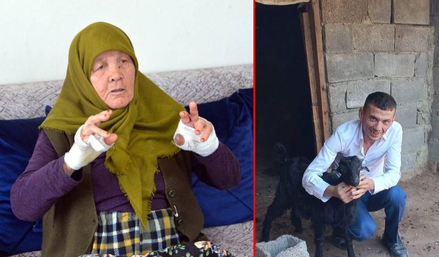 Kahramanmaraş’ta 85 yaşındaki komşu kadını bıçakla yaralayıp bileziklerini gasbetti