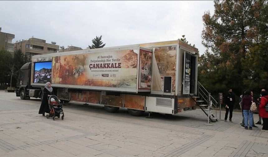 Çanakkale Savaşları Mobil Müzesi Kahramanmaraş’ta Ziyarete Açılıyor