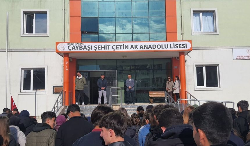 Çaybaşı'da Kahramanmaraş eğitim şehitleri dualarla anıldı