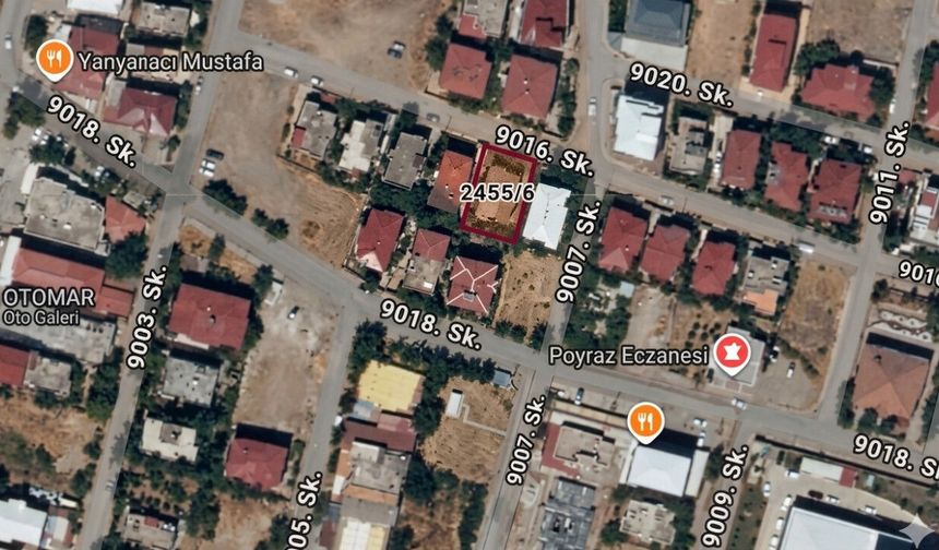 Dulkadiroğlu'nda icradan satılık komple bina! 12.8 Milyon TL!