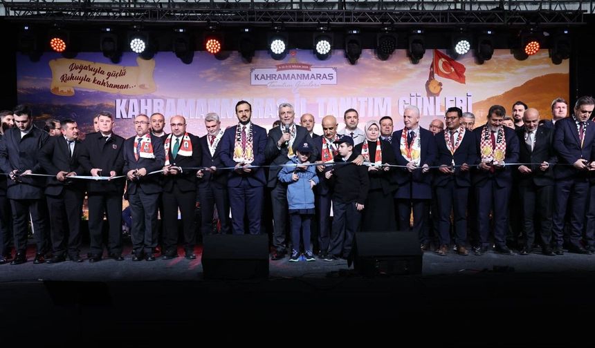 İstanbul’da Kahramanmaraş Tanıtım Günleri başladı