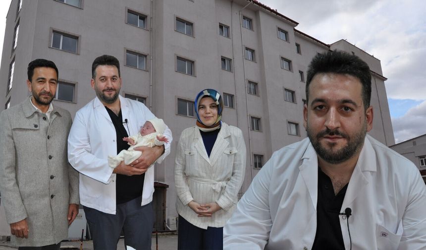 Kahramanmaraş Afşin’de mucize doğum! 11 yıllık hasret ameliyatla sona erdi