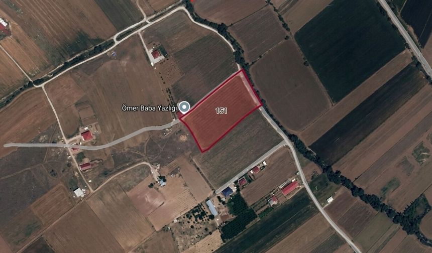 Kahramanmaraş Afşin’de sulu tarım arazisi mahkemeden satışta