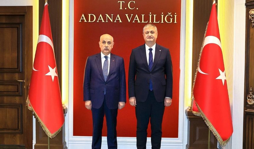 Kahramanmaraş Milletvekili Vahit Kirişci Adana Valiliği'nde!