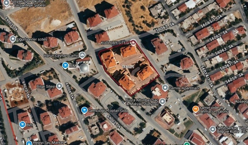 Kahramanmaraş Onikişubat'ta 4+1 geniş daire icradan ilanda!