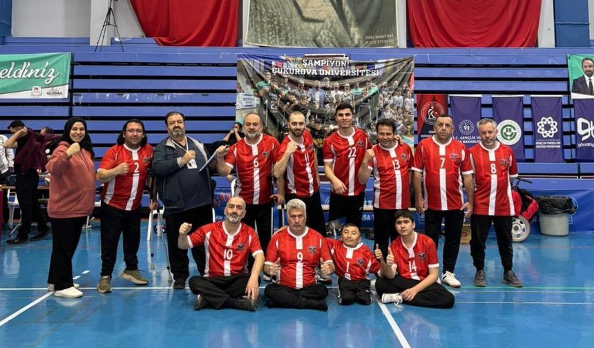 Kahramanmaraş Paravolley takımı ligde iddiasını ortaya koydu