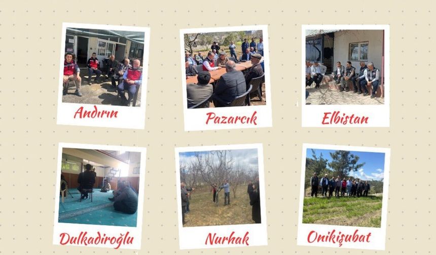 Kahramanmaraş Tarım İl Müdürlüğü'nden üreticiye tam destek!