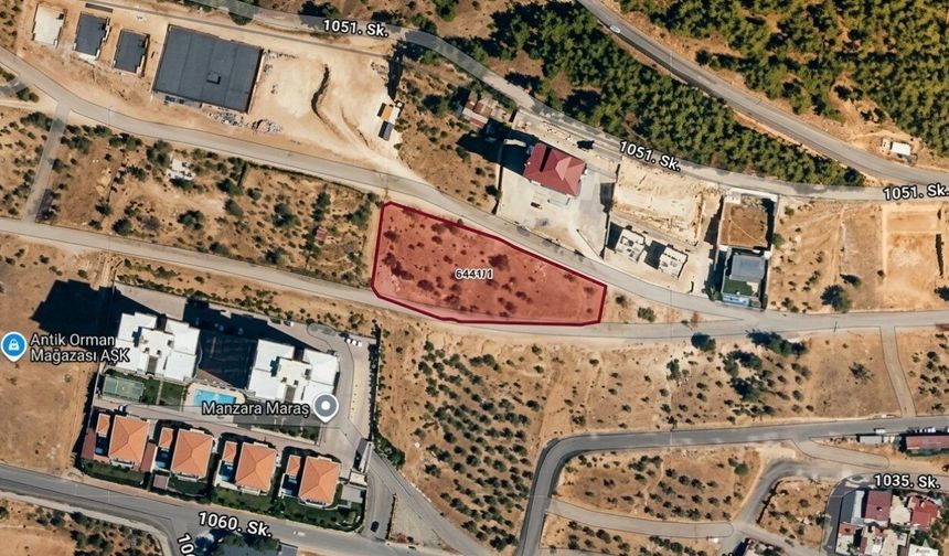 Kahramanmaraş’ta 45 milyonluk arsa mahkemeden satılık!