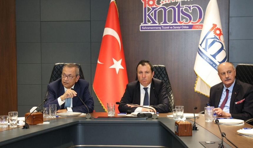 Kahramanmaraş’ta ekonomi masası kuruldu! KMTSO’da yeni dönem başladı