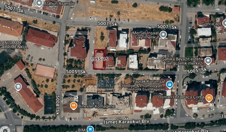 Kahramanmaraş'ta hasarsız 4+0 daire daire icradan satılık!