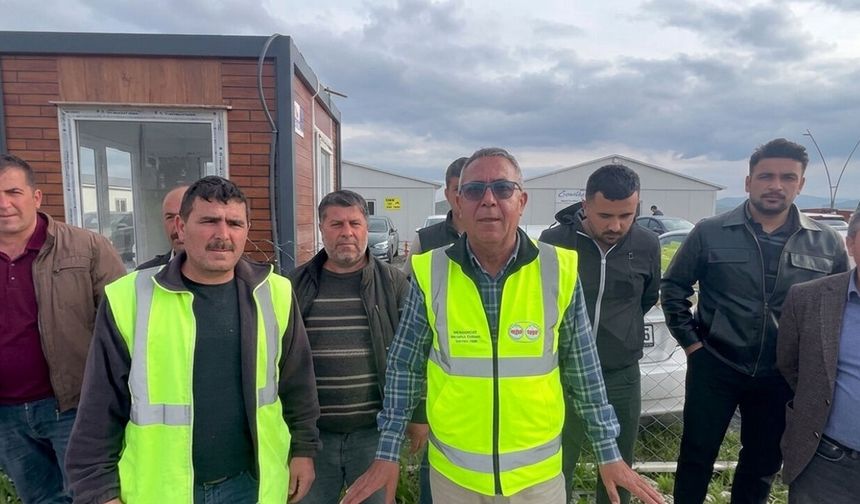 Kahramanmaraş’ta işçiler ayaklandı! Maaşlar ödenmiyor