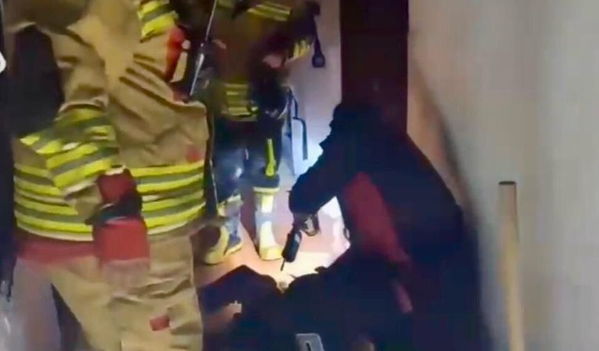 Kahramanmaraş’ta korkutan yangın: 92 yaşındaki adam son anda çıkarıldı