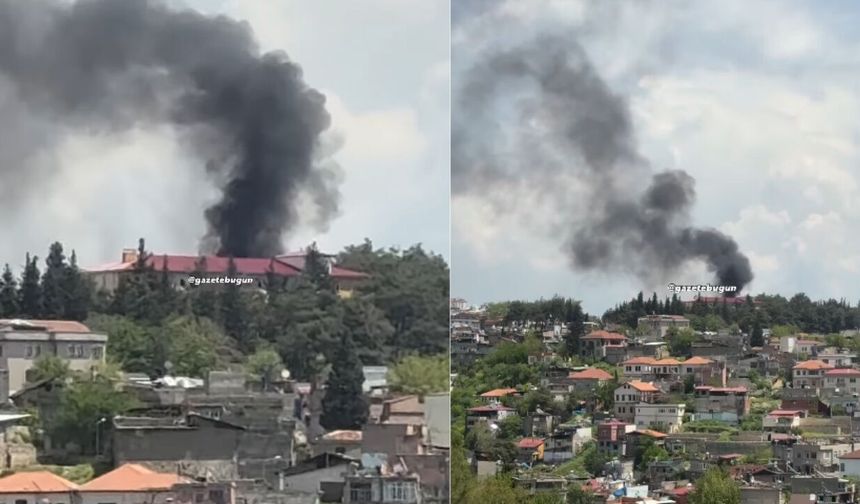 Kahramanmaraş’ta Korkutan Yangın! Konteyner Alevlere Teslim Oldu
