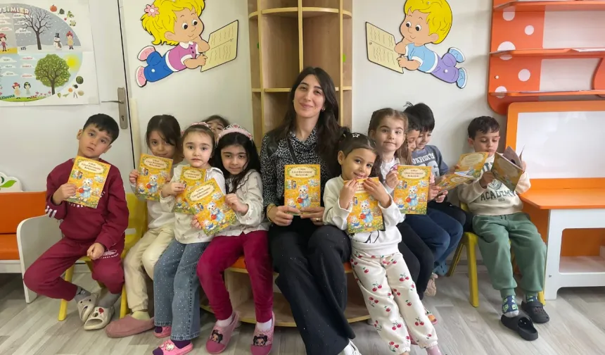 Kahramanmaraş Onikişubat’ta miniklerden edebiyat başarısı! 10 kitap yazdılar