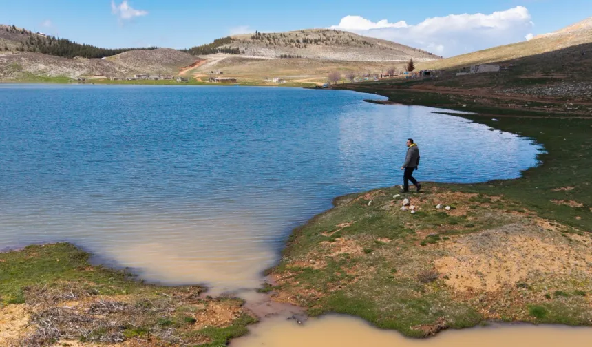 Kahramanmaraş'ta mucizevi dönüş! Kuruyan Karagöl sulara teslim oldu