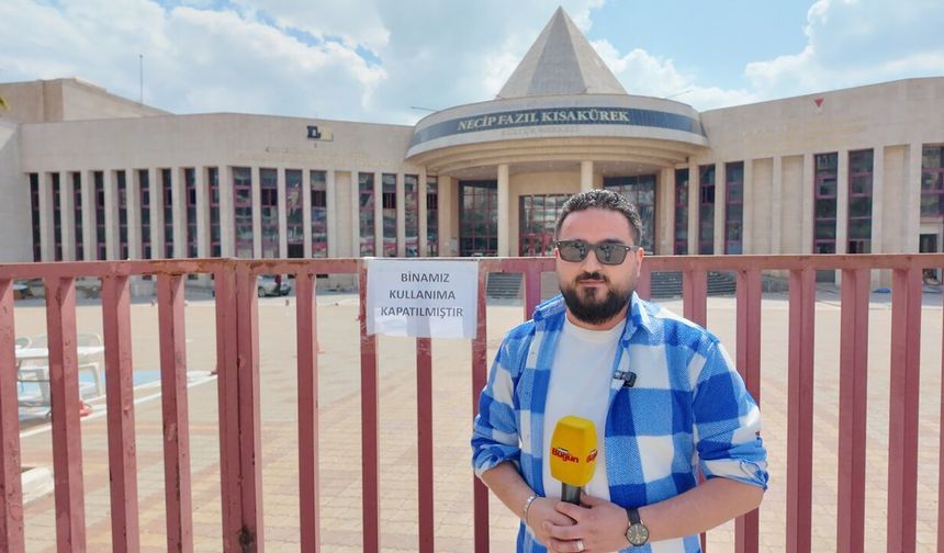 Kahramanmaraş’ta Necip Fazıl Kültür Merkezi kapatıldı