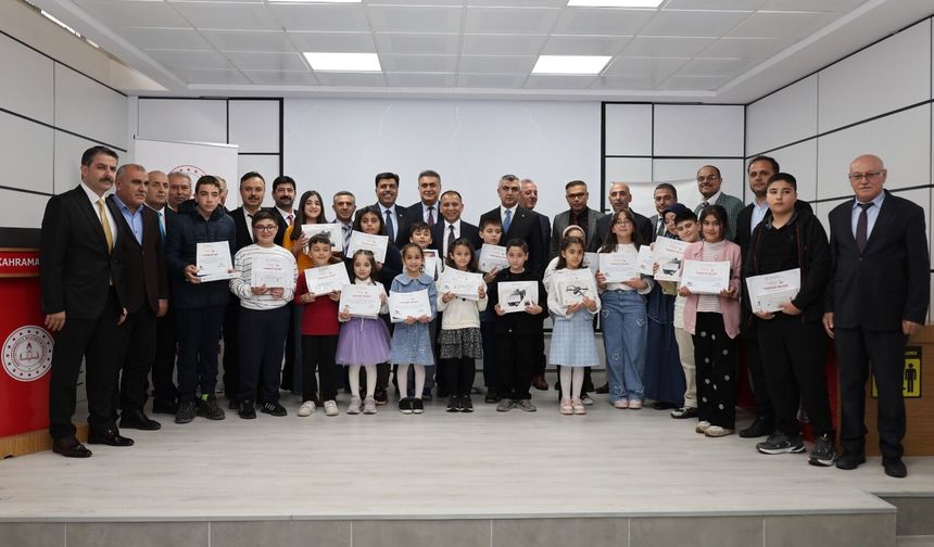 Kahramanmaraş’ta okuma seferberliği ödüllerle taçlandı