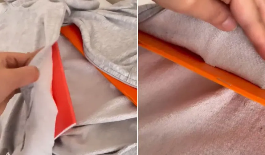 Kahramanmaraş’ta yaşanan olay sonrası çocuk, defterlerden ‘çelik yelek’ yaptı