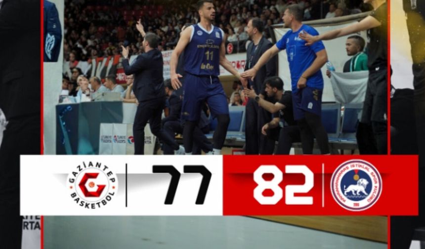 Kipaş İstiklal Basketbol Gaziantep’i Deplasmanda Devirdi