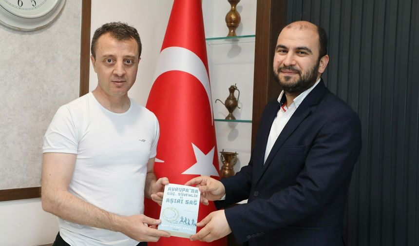 KSÜ Akademisyeninden Dulkadiroğlu Kaymakamına Ziyaret