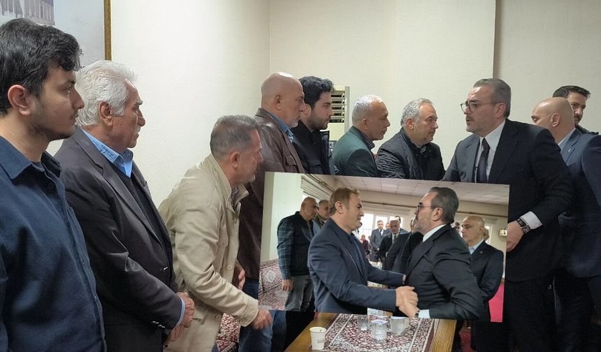 Mahir Ünal Kahramanmaraş'ta acılı ailelerin gözyaşlarını sildi