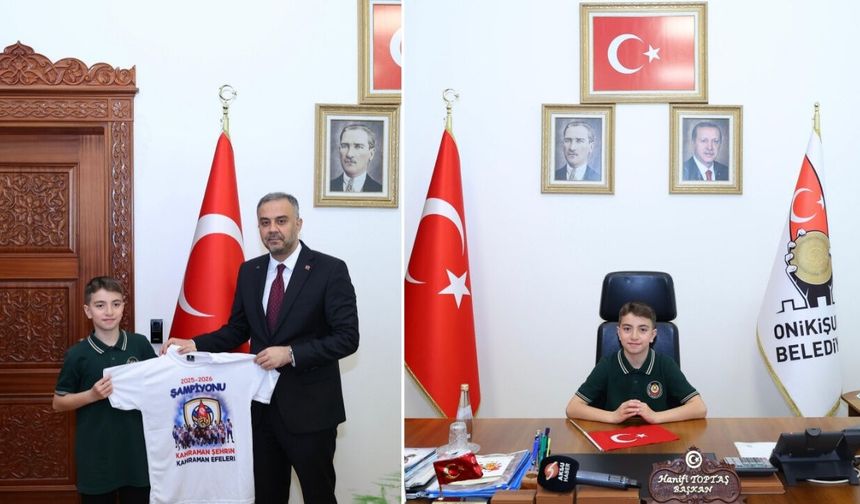 Onikişubat Belediye Başkanı makamını Halil Sami'ye devretti!