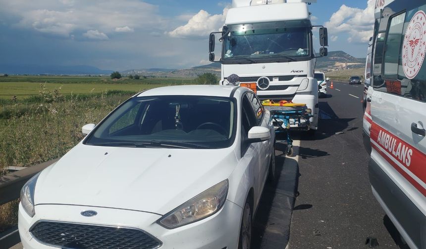 Kahramanmaraş'ta trafik kazası: 1 ölü, 2 yaralı