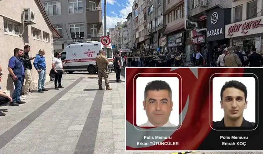 Acı haber: 2 polis memuru şehit oldu