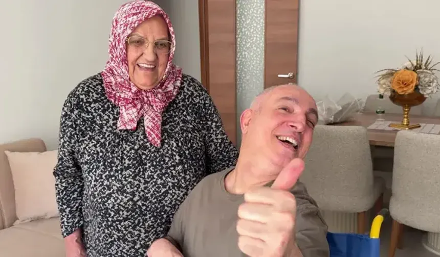 78 yaşındaki annenin hayali gerçek oldu