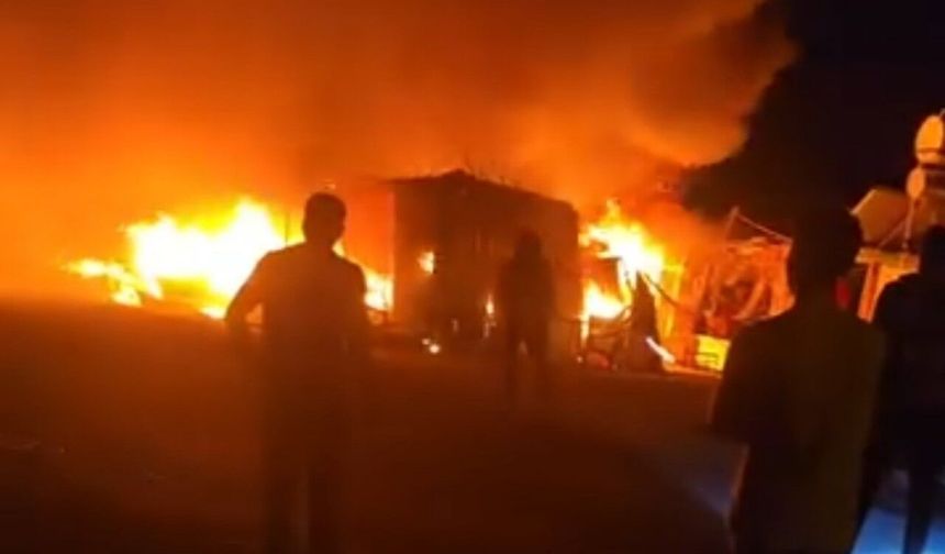 Kahramanmaraş'ta alev topuna dönen ev! İtfaiye faciayı önledi