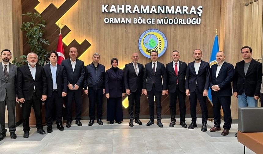 AK Parti İl Başkanı Burak Gül'den Orman Bölge'ye ziyaret!
