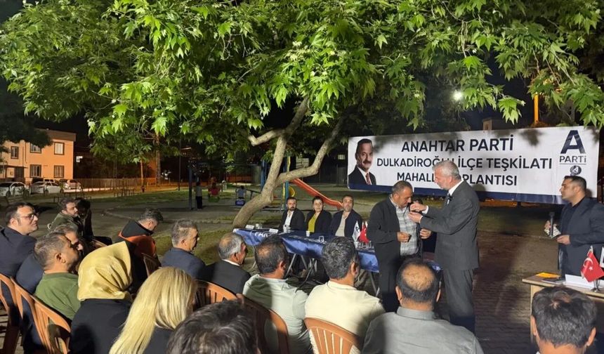 Anahtar Parti Karacasu'da vatandaşla buluştu!