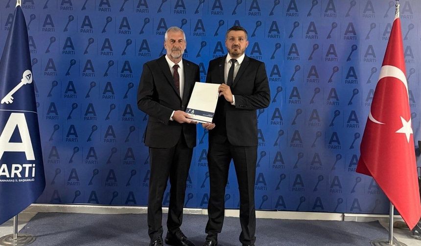 Anahtar Parti Göksun İlçe Başkanlığına Ümit Bozkurt atandı
