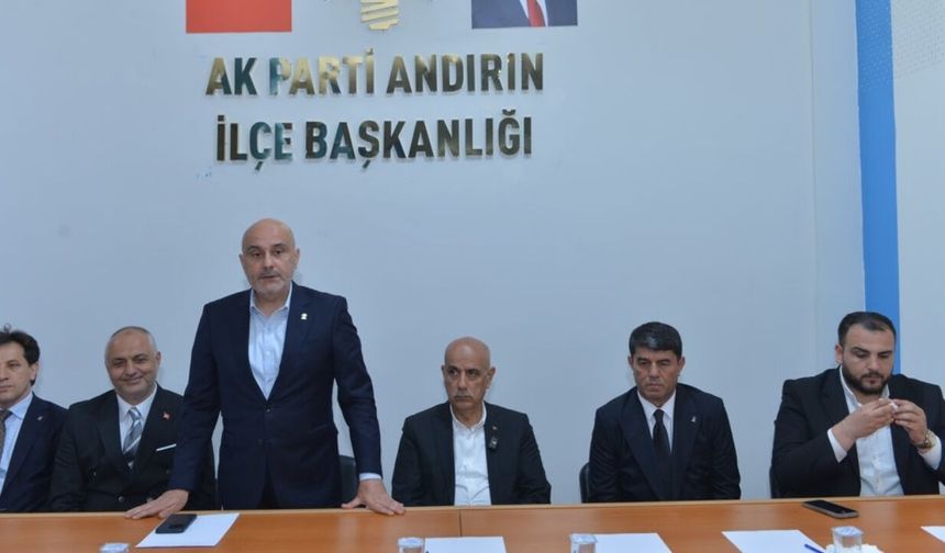 Andırın’da bayram hareketliliği! AK Parti heyeti sahaya indi