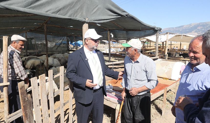 Dulkadiroğlu'nda kurban hazırlıkları bitti! Satış yeri belli oldu