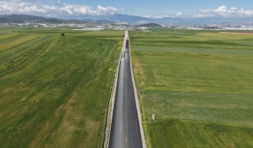 Elmalar - Çokyaşar yolu 16 metreye genişletildi! Bedeli 66 Milyon TL