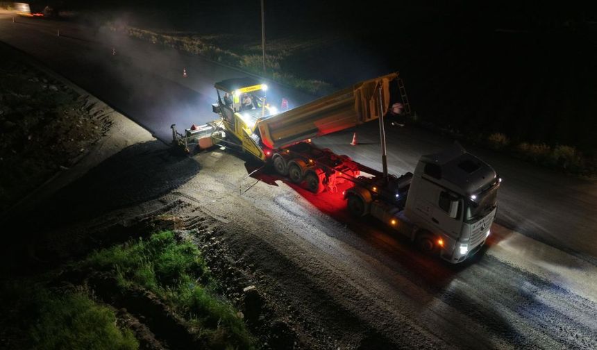 Elmalar – Çokyaşar Grup Yolu bayram öncesi tamamlanıyor