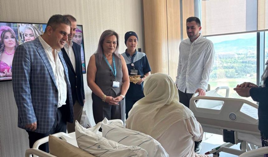 HG Hospital yönetimi hastaları bayramda yalnız bırakmadı
