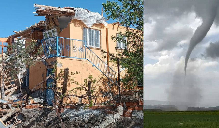 Hortum köyü savaş alanına çevirdi