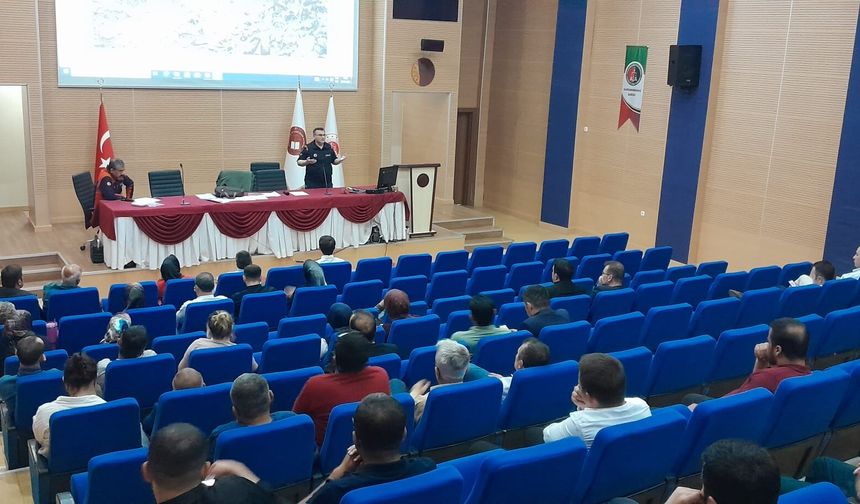 Kahramanmaraş Adliyesi'nde kapsamlı deprem ve tahliye tatbikatı