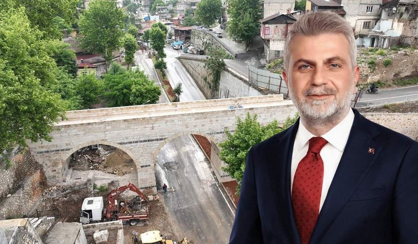 Kahramanmaraş Kanlıdere Köprüsü restorasyonu tamamlanıyor