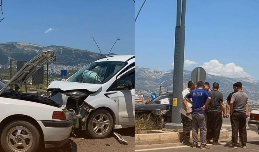 Kahramanmaraş Önsen Yolunda Zincirleme Kaza: 3 Araç Çarpıştı