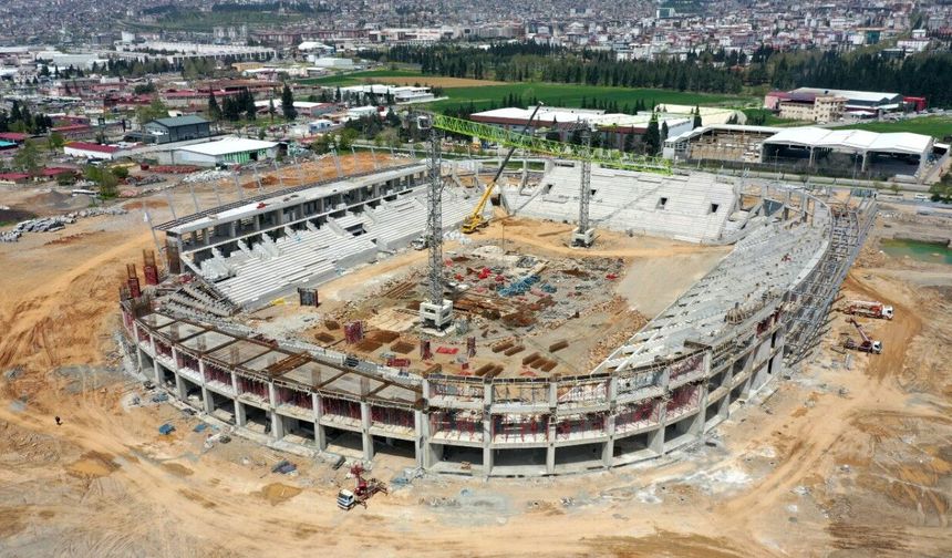 Kahramanmaraş Stadyumu 2027-2028 sezonunda hizmete açılıyor!
