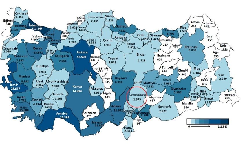 Kahramanmaraş’ta 1.975 kişi işe yerleşti!