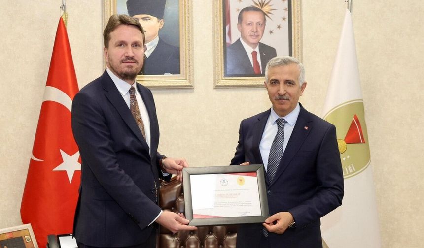 Kahramanmaraş'ta 6 toplu taşıma aracına Erişilebilirlik Belgesi verildi