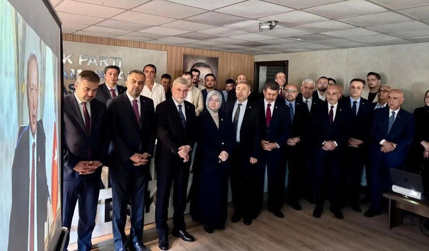 Kahramanmaraş’ta AK Parti’den coşkulu bayramlaşma!