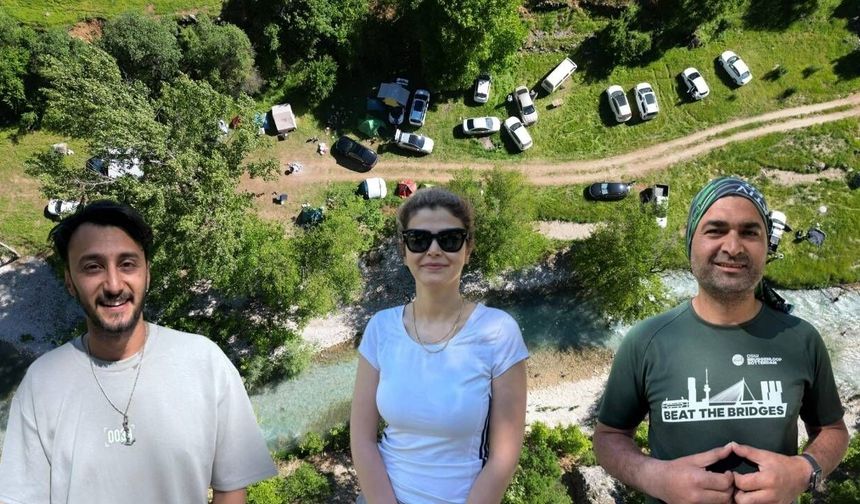 Kahramanmaraş'ta bayram tatilinde Kale Boynu Kanyonu tercih edildi