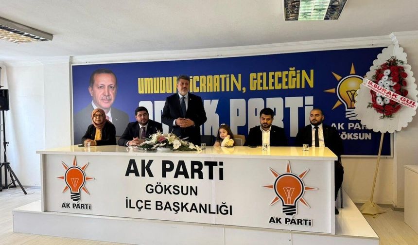 Milletvekili Debgici Göksun’da bayramlaştı