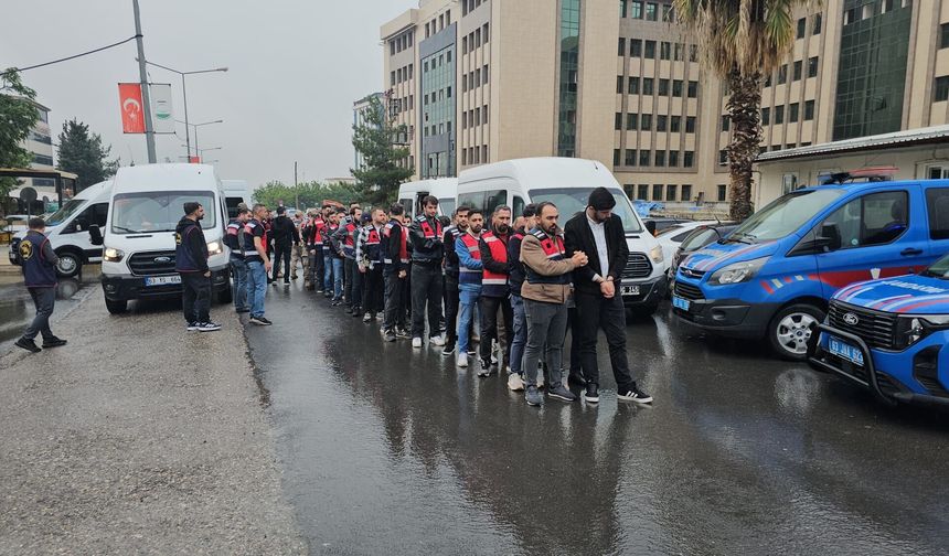 Kahramanmaraş dahil 7 ilde sahte rapor operasyonu: 44 gözaltı